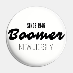 Boomer New Jersey Pin