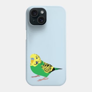 Green Budgie Phone Case