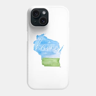 Wisconsin Home State Phone Case