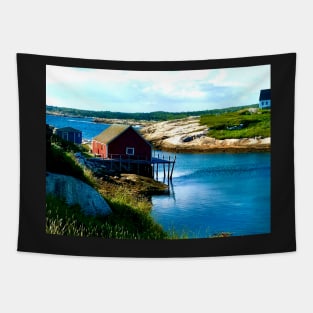 Peggy’s Cove, Nova Scotia Tapestry