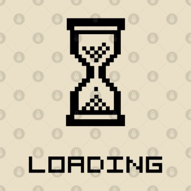 Loading Hourglass - dark text by lyricalshirts