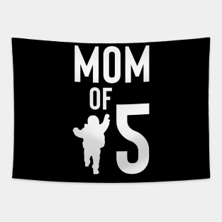 Mom of five Tapestry