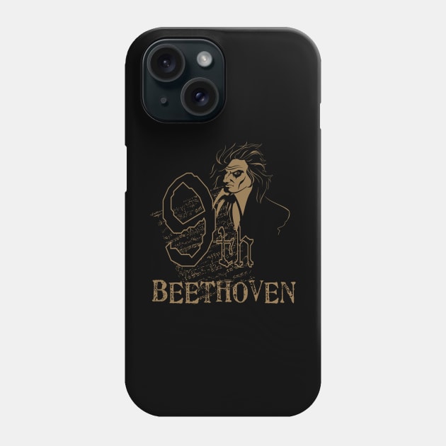 beethoven Phone Case by tecnotequila