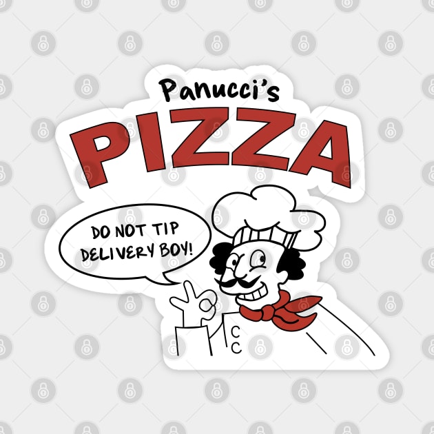 Panucci's Pizza Magnet by fashionsforfans