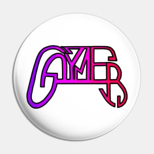 Gamer Androgyny Pin