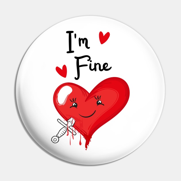 I'm Fine Pin by M.Y