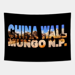 CHINA WALL - Mungo National Park NSW Australia Tapestry