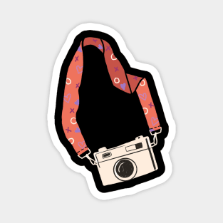 Camera Strap Photographers Magnet