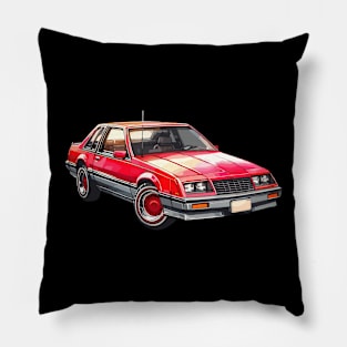 Red Car Pillow