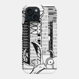 invasion city Phone Case