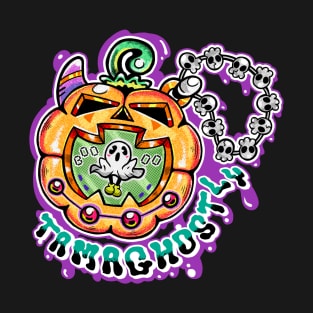 Halloween - Spooky pet - tamaghostly T-Shirt