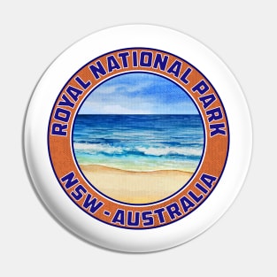 Royal National Park New South Wales Australia Vintage 2 Pin