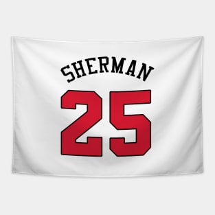 Richard Sherman Number Tapestry