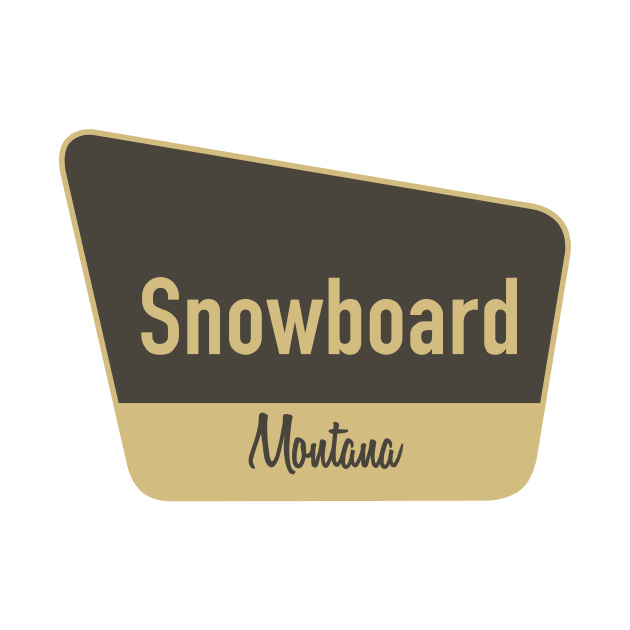 Snowboard Montana by ChasingGnarnia