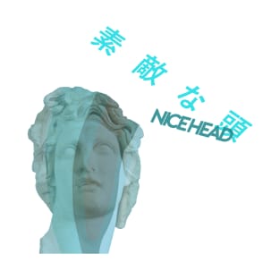 Aesthetic Vaporwave Bust T-Shirt