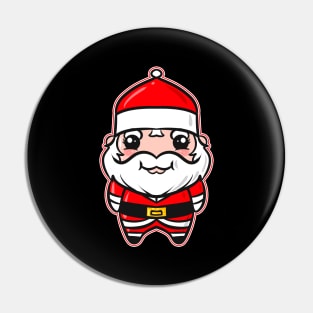 Kawaii Xmas Christmas Tree Ball Globe Santa Christmas Pin