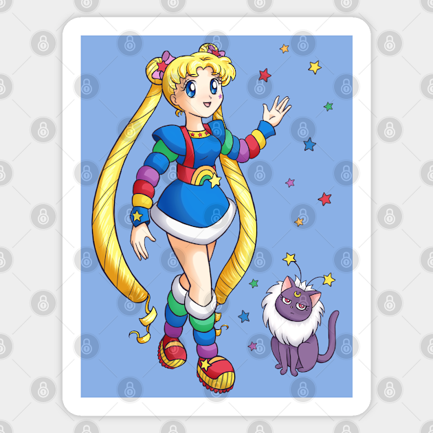 Rainbow Moon II - Rainbow Brite - Sticker