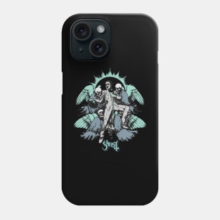 Ghost Retro Style Mint Green Phone Case