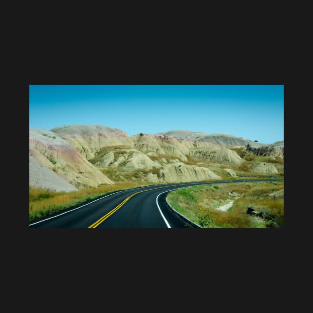 Winding Through The Badlands by Debra Martz