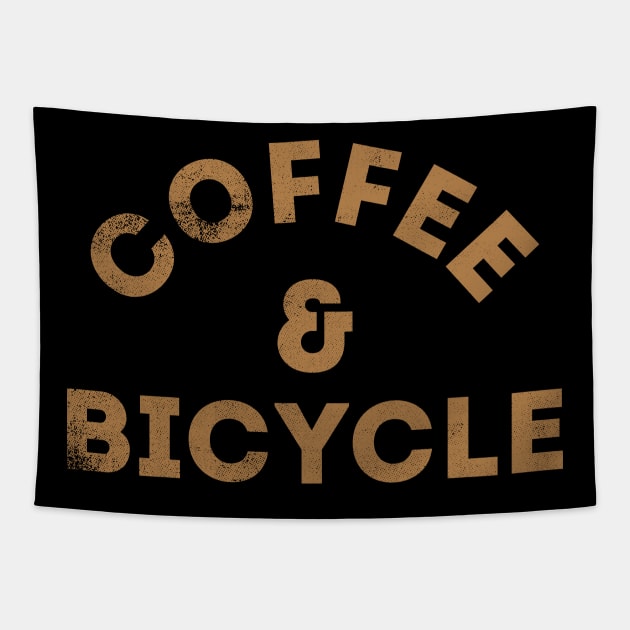 Coffee & Bicycle Tapestry by cowyark rubbark