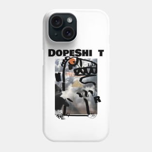 Dope shirt Abstract Saurus| Funny Saying Phone Case