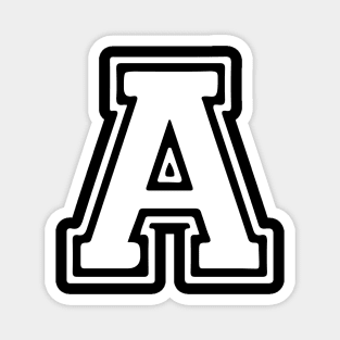 Letter A Magnet