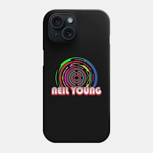 Minimalist Vinyl // Neil Young Phone Case