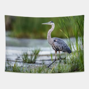 Blue Heron Tapestry