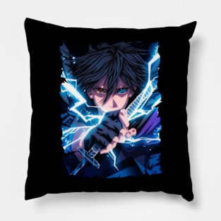 SASUKE UCHIHA MERCH VTG Pillow