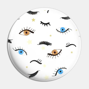 Beauty blue eyes II Pin