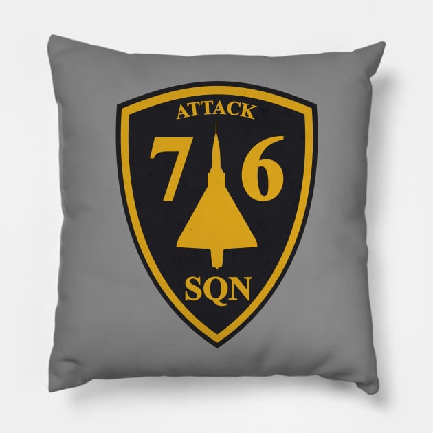 Australian Mirage 76th Squadron Pillow by TCP