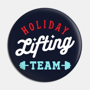 Holiday Lifting Team Pin