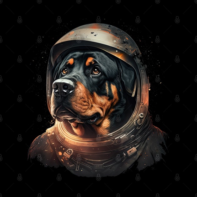 Rottweiler astronaut by JayD World