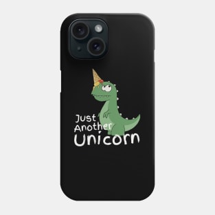 Just Another Unicorn Dinosaur With Ice Cream Cone Phone Case