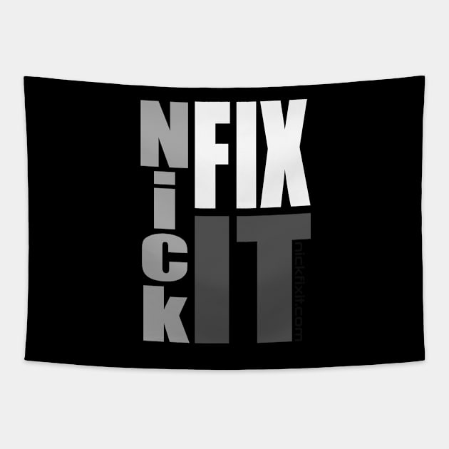 NickFixIt Official T-Shirt Tapestry by nickfixit