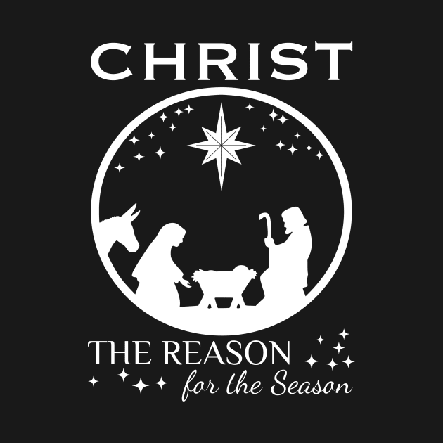 Jesus is the Reason for the Season, Christ is the reason for the season, Nativity, Christmas 2020, Gifts by JOHN316STORE - Christian Store