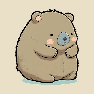 Extra Fatty Adorable Wombat T-Shirt