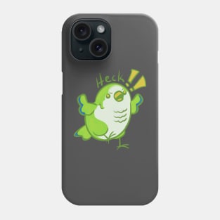 Heckers parrot Phone Case