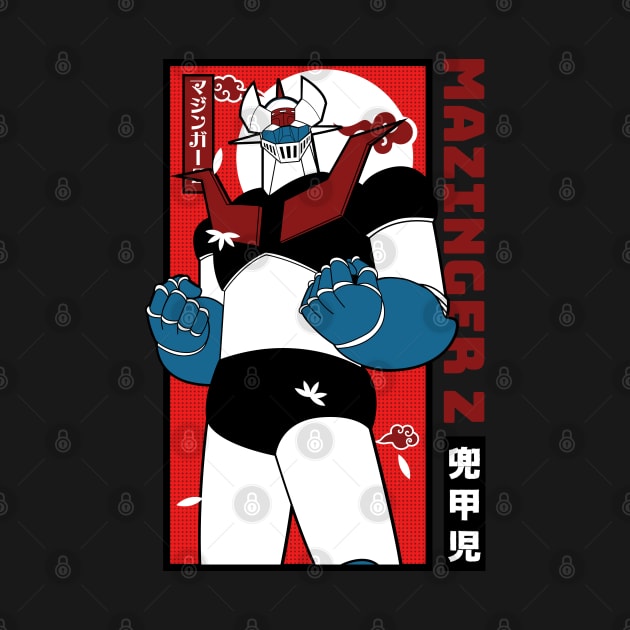 Mazinger Z Black by paisdelasmaquinas