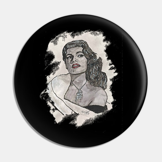 Rita Hayworth Pin by BladeAvenger