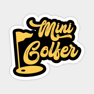 Mini Golfer Magnet