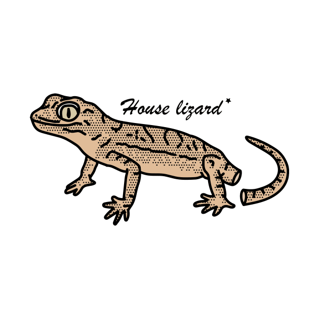 House lizard by kalemstudio