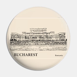 Bucharest - Romania Pin