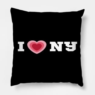 I love NY/I Heart NY/ I Love New York T-Shirt Pillow