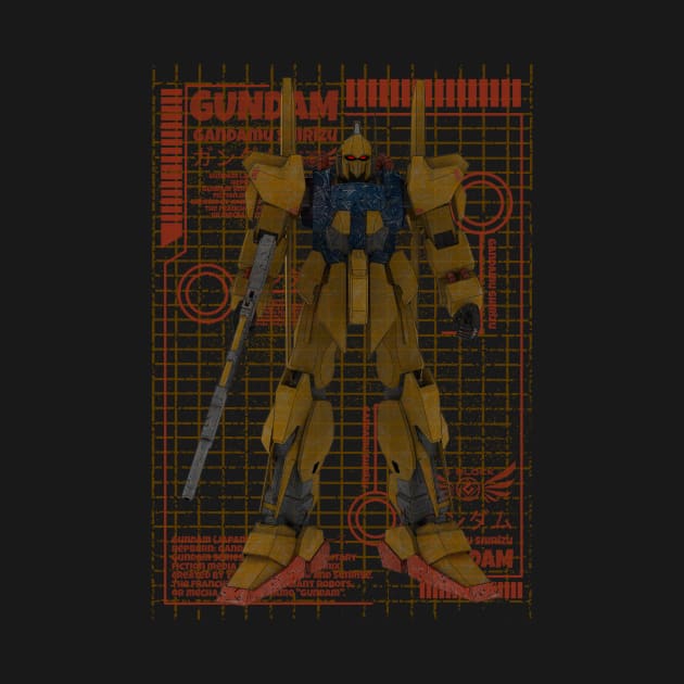 MSN-00100 Hyaku Shiki by gblackid