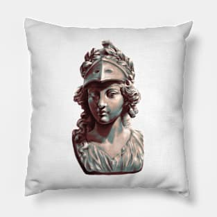 Minerva/Athena statue Pillow
