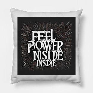 Text art Pillow