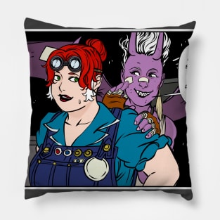 Lucy/Bella "Dynamic Duo" tee Pillow