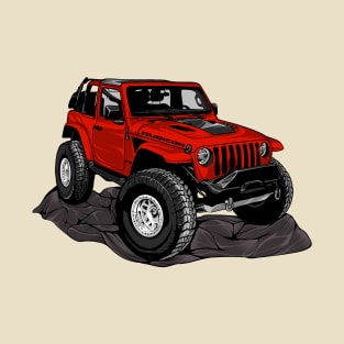 Jeep red T-Shirt