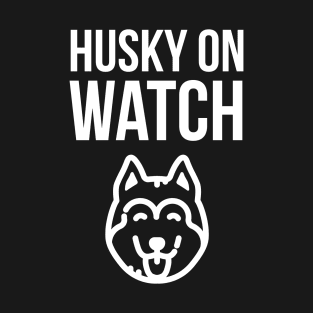 Husky On Watch T-Shirt